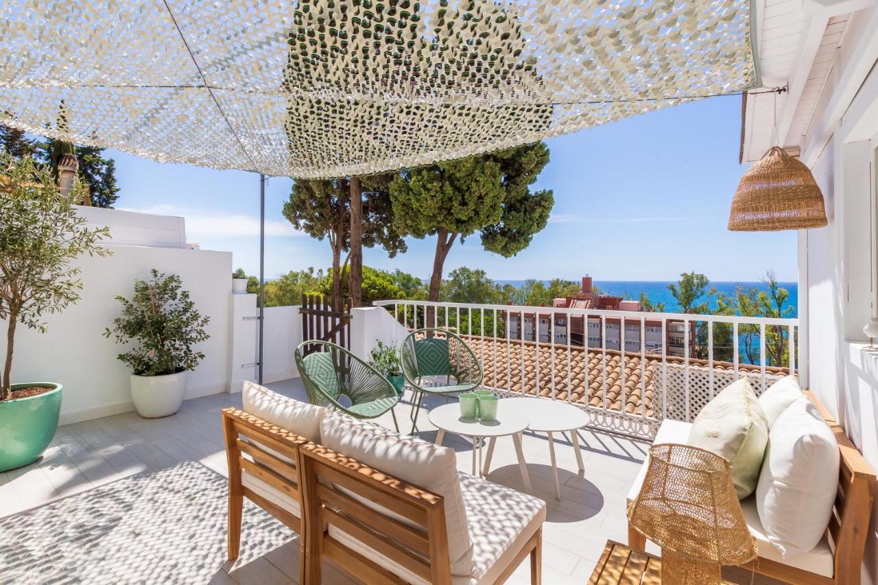 Casa De La Playa. Beach House With Magnificent Sea Málaga Exterior foto