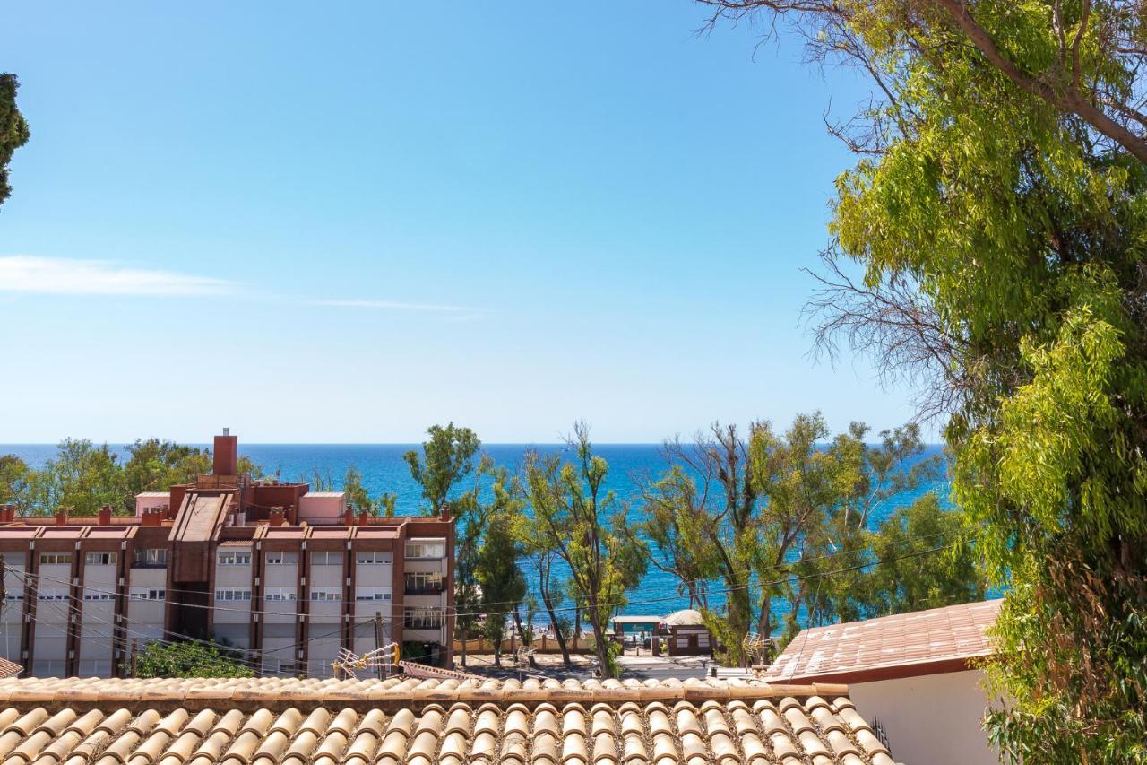 Casa De La Playa. Beach House With Magnificent Sea Málaga Exterior foto